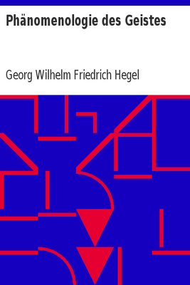 Couverture de Hegel - Phänomenologie des Geistes